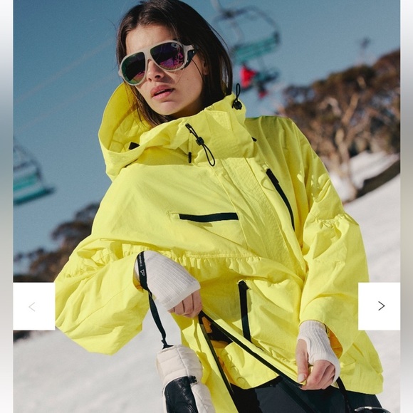 Free People Yellow Ski & Snow Jacket - Picture 4 of 14